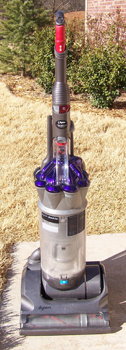 Peter Free photograph of Dyson Animal vacuum cleaner for his review of it.